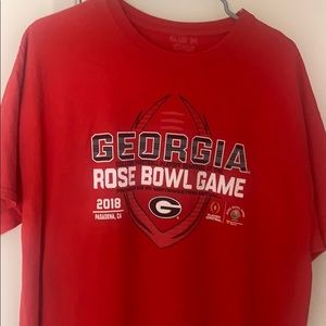 Georgia Bulldogs 2018 Rosebowl T Shirt